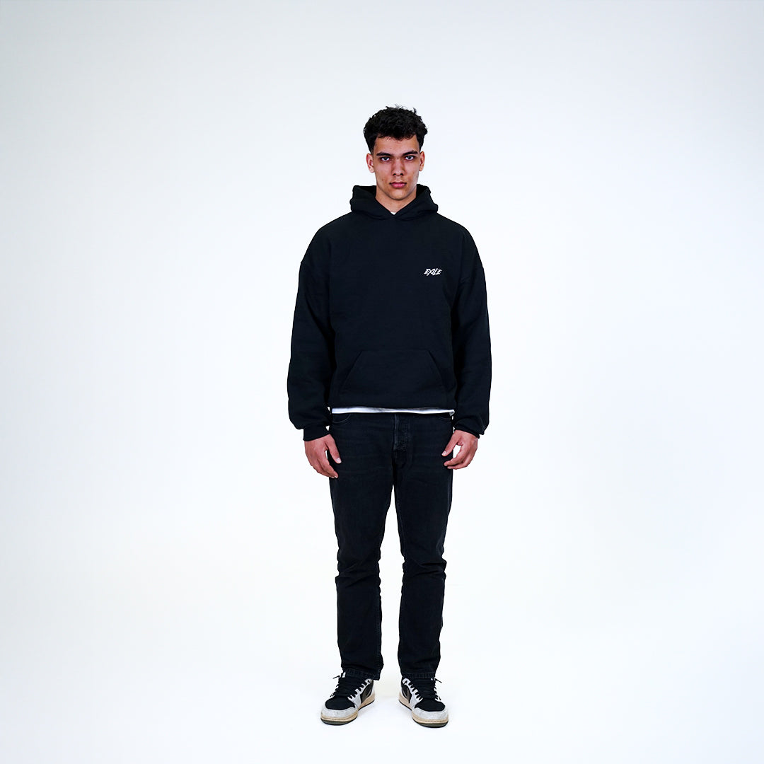 Black Essential Hoodie
